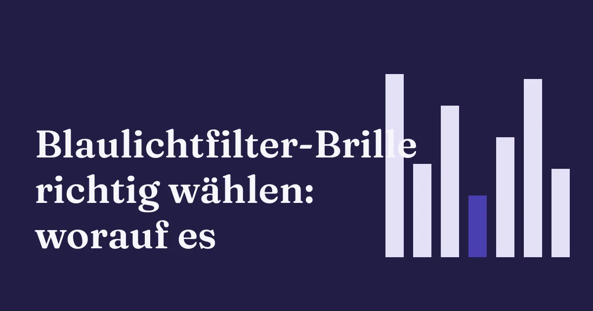 Blaulichtfilter-Brille kaufen: Bildschirmarbeit mit Brille am Laptop