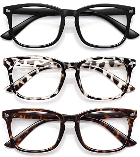 WOWSUN Nerd-Brille mit Blaulichtfilter